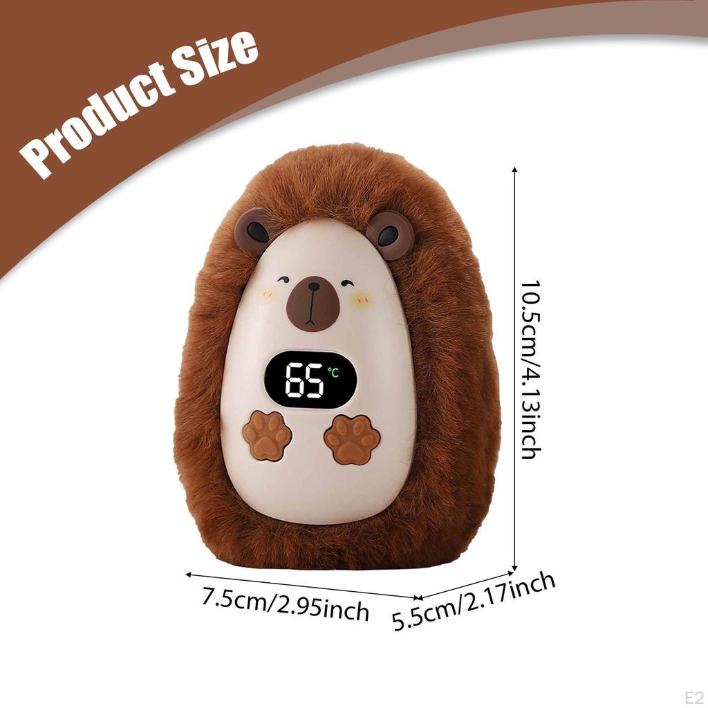 Adjustable Temperature Pocket Hand Warmer, USB Powered, Ideal for Bedroom, Camping, Home And More.