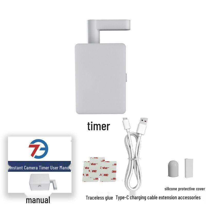 Remote Shutter Timer for Instant Cameras - No Modifications Needed, Compatible with Tripod Mounts