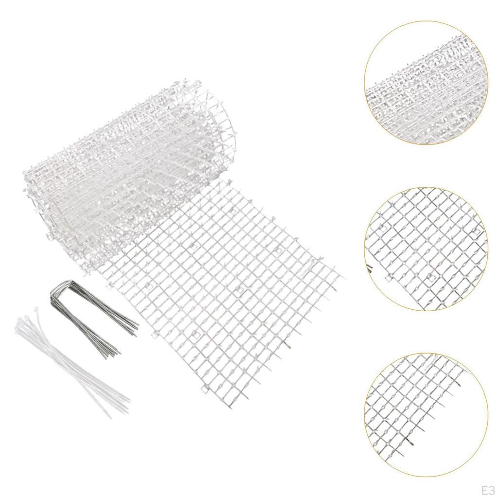 Cat Deterrent Mat 200x30 Cm Garden Scarer Fence Prickle Strips Thorn Pad for Wall Lawn Indoor
