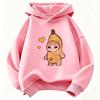 2026 New Funny Banana Cat Hoodie Kids Kawaii Cat Children's Sweatshirt Hoody for Boys Girls Casual Hoodies Hip Hop Clothes