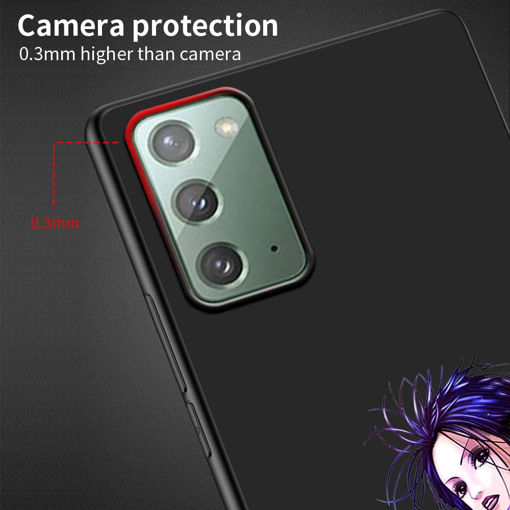 Anime Nana Osaki Phone Case for Samsung Galaxy Note 20 Ultra 10 Lite 9 8 S22 Plus M31 M30s M11 M12 M21 TPU Black Soft Cover