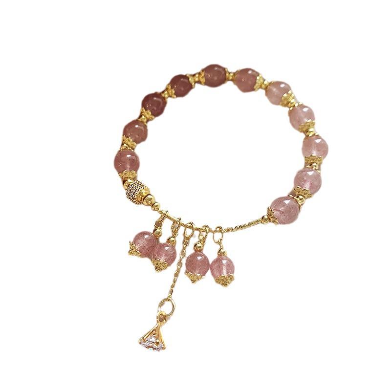 Elegant Chinese Vintage-Inspired Beaded Bracelet: Modern Luxury Women’s Jewelry