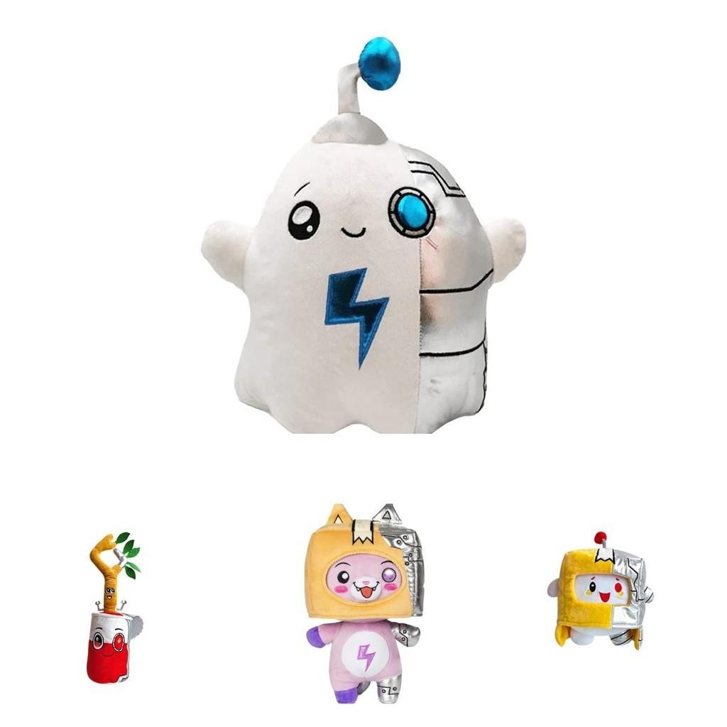 Lankybox Plush Toys Led Boxy Stuffed Animal For Kids Soft And Comfortable