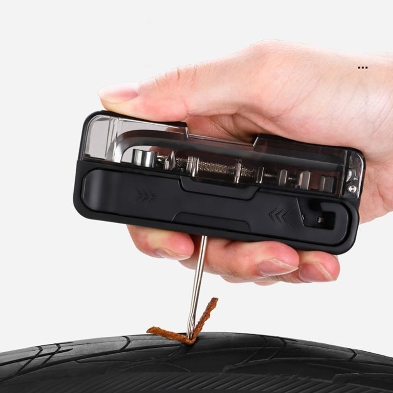 Compacts Multifunction Hexagons Key Tire Repair Tool With Nonslip Grip Light Weight for Bicycles Maintenance