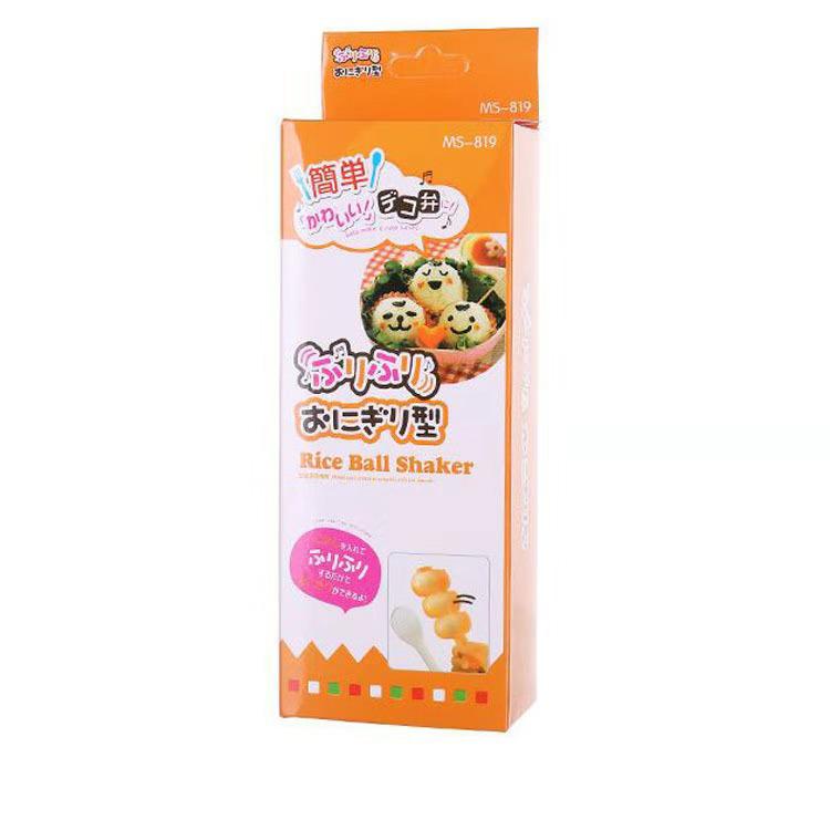 Douyin-Style Rice Ball Shaker Mold: 3-Piece TIY Baby Food Supplement Tool