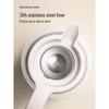 Stainless Steel Thermos Flask - Large Capacity Hot Water Bottle for Home Use
