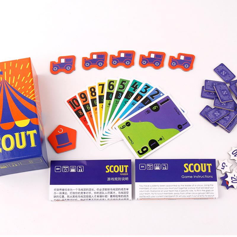 English Version Family Entertainment Board Game Children's Parent-child Party Card Party Game Toy