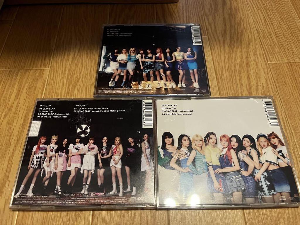 [USED] CLAP CLAP 3-Disc Concept Album Set