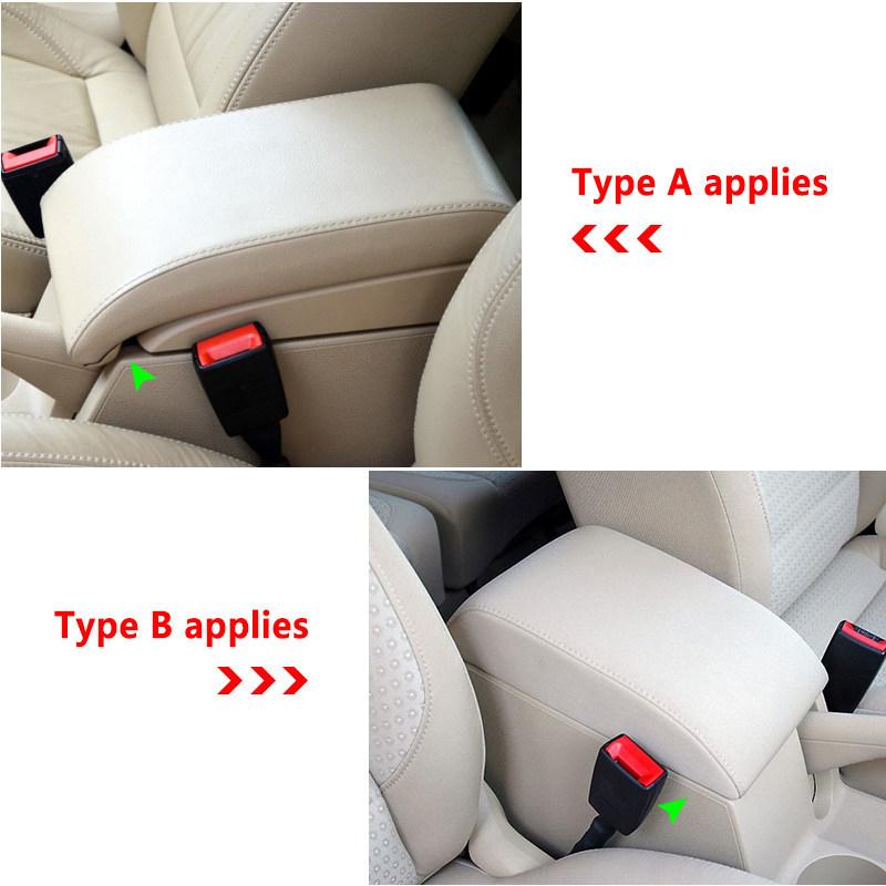 Für VW Touran 2006 2007 2008 2009 2010 2011 2012 Auto Mittelkonsolen-Armlehnenbox-Abdeckung Mikrofaserleder Dekoratives Zubehör