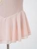 Girls Sleeveless Dance Dress Round Neck Rhinestone Decorated Patchwork Style Performance Costume for Ballet Jazz