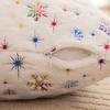 Bedding Gold Snowflake Pillow Case B&B Bay Window Cushion Living Room Sofa Pillow Cute Bedroom Office Pillow