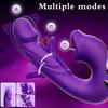 USB Oplaadbare Persoonlijke Massager voor Volwassenen, Elektrische Siliconen Massagestick met Meerdere Bewegings- en Vibratiemodi