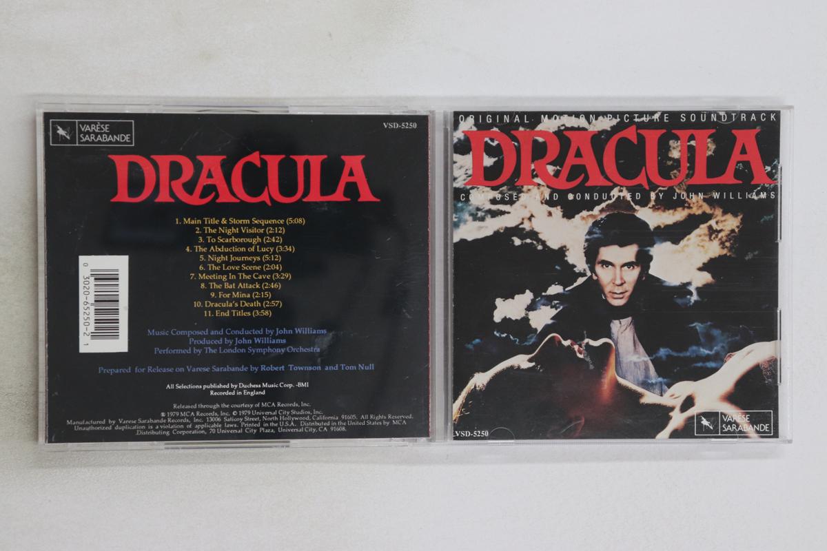 

CD JOHN WILLIAMS - Dracula: VSD5250 VARESE SARABAND 1990 US Soundtracks & Musicals Used