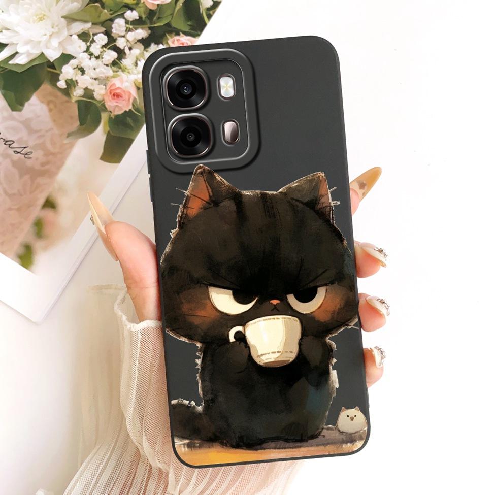 For Oppo A6s 4G CPH2815 Casing For Oppo A6s 5G CPH2789 Case Cover Luxury Fashion Cute Cartoon Funny Painted Silicone Phone Case