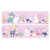 Gakken Staful Moomin Masking 30mm M05052 Tape, Clear, Wide, Purple,