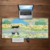 Cute Black Cat teclado mousepad Office Computer Desk Mat Table Keyboard Big mouse pad Laptop Cushion Nonslip Deskpad Home Decor