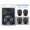 4Pcs/Set Dustproof Anti-block Tyre Valve Stem Protective Caps Fit Mercedes-Benz C W202 W203 W204 E W221 Wheel External Decor ZK9