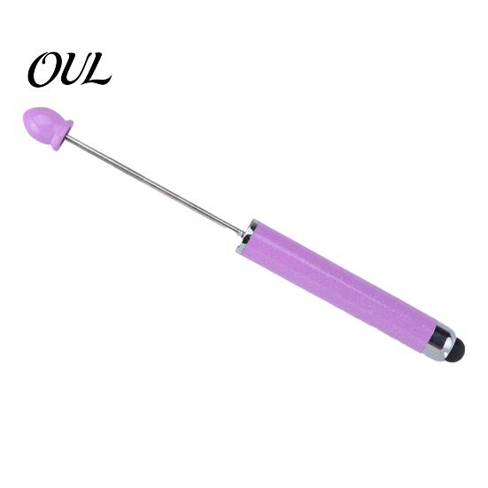 Gradient Color Touch Screen Stylus Beadable Pen for Touchscreen, Pen, High Smooth Drawing Pad Precision Writing School Office Classroom Study