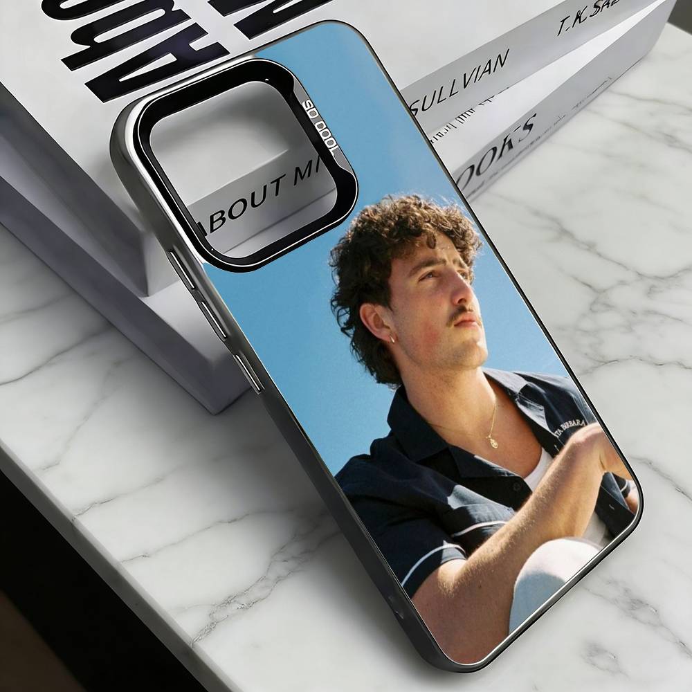 

B-Benson Boone Phone Case For iPhone 17,16,15,14,13,12,11 Plus,Pro Max,XS,Colorful Silver Phone case Funda Cover iPhone12PRO