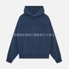 Felpa con cappuccio oversize da uomo con stampa digitale Streetwear Pullover casual per adolescenti