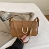 Simple Niche Single Shoulder Armpit Bag Women's Summer New Personalized Casual Fashion Messenger Small Square Bag
