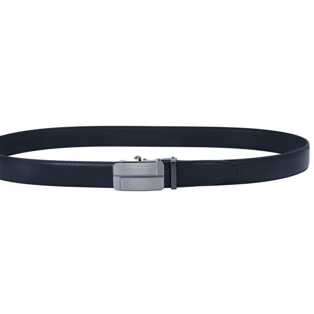 Men's PU Leather Auto Lock Belt
