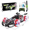 Cross F1 Light Remote Control Stunt Car: 4WD Racing Car with Gesture Sensor, Toy for Boys