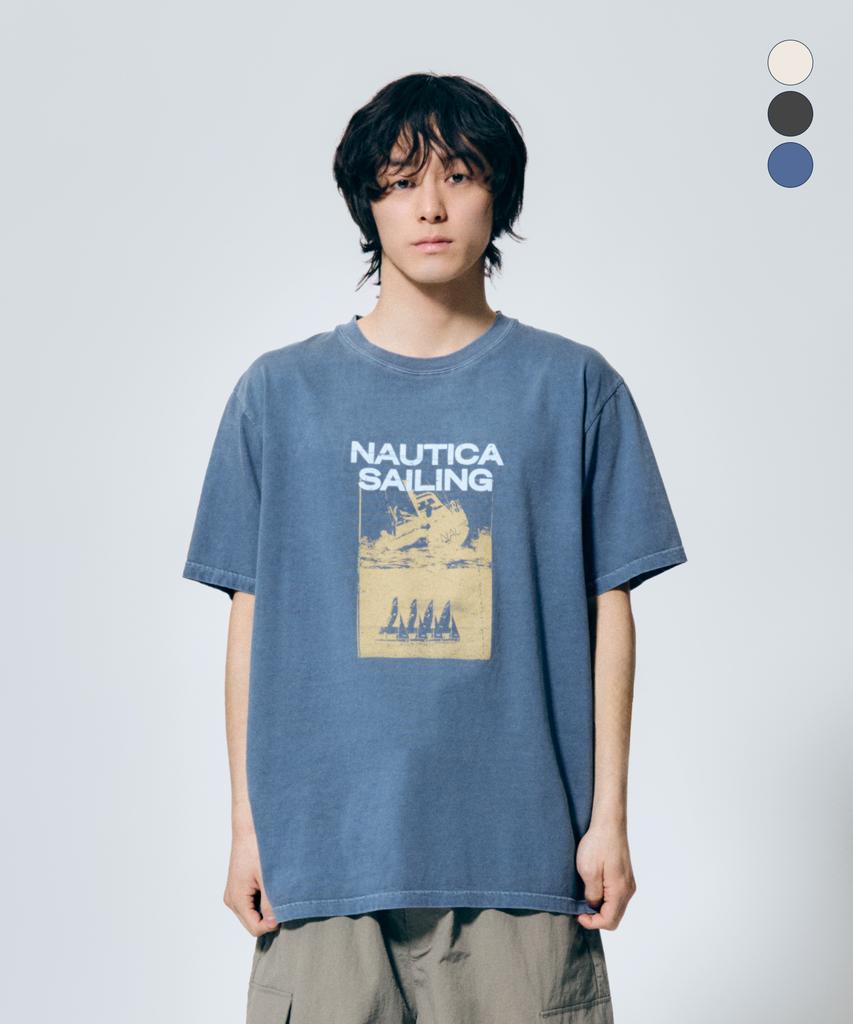 NAUTICA Sailing Block T-Shirt (3 Colors) Nts5696