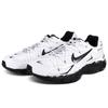 Nike Initiator Abrasion Resistant Breathable Low top Running Shoes Unisex Black White 394055-100(Team644-LK)