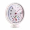 Round Analog Thermometer Hygrometer Hygrothermograph Temperature Humidity Meter