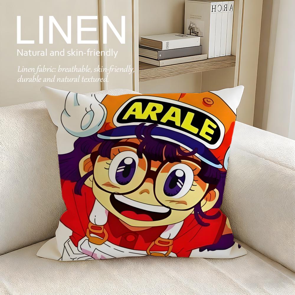 Anime Kawaii Dr Slump Cushion Cover Pillowcase Set Pcs X X Breathable Washable Sofa Cushion Cover