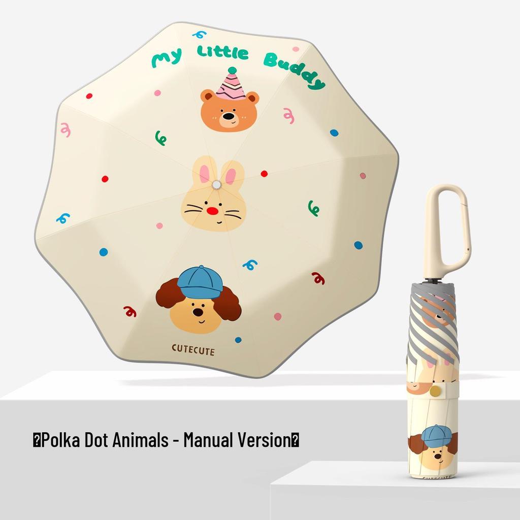 Bezpečný automatický deštník pro děti - Proti propíchnutí, zaoblené rohy pro školáky a školačky