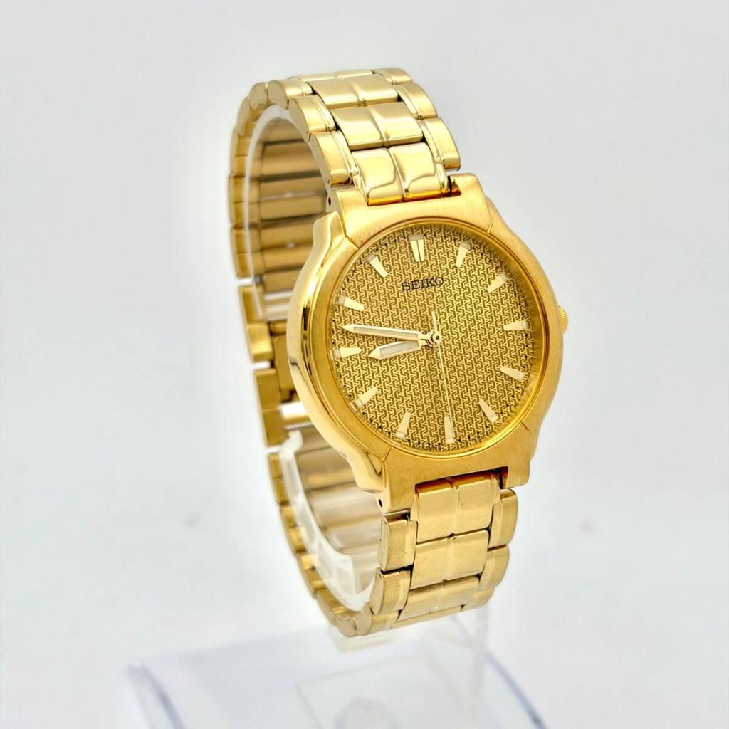 SEIKO Watch Gold 677432 [New Battery] Boys' V701-2B60