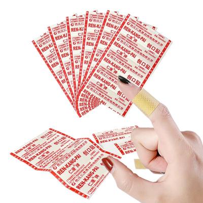 50 adet/grup nefes alabilen bant yardımı nefes alabilen yara yama dokunmamış kumaşlar yara pansuman bandı bant yapışkanlı bandaj cilt yamaları