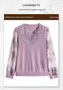 Mom's Spring Chic Chiffon Sleeve Top: Long Sleeve T-shirt for Middle-Aged & Elderly Women
