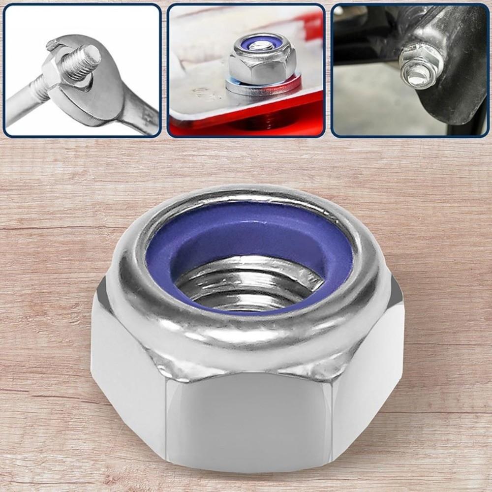 175PCS Stainless Steel Locknuts M3 M4 M5 M6 M8 M10 Metric Nuts  DIY Projects