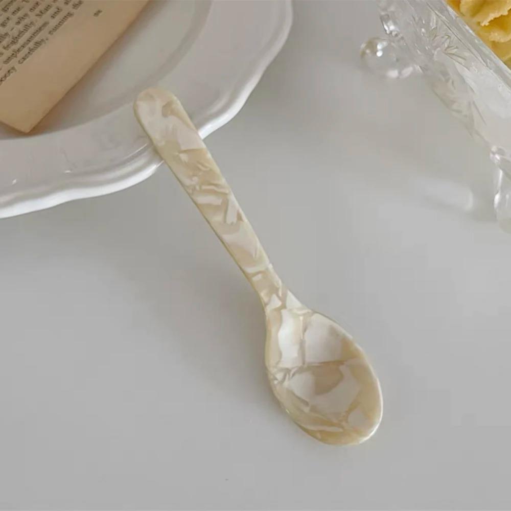 

Оригинальная ложка для французского десерта в стиле Инс, нож для джема и масла, столовая посуда, пластиковая ложка, милая столовая посуда, милый набор ложки и вилки