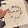 Health Luck Necklace Women Bracelet Multi Shape Colorful Candy Color