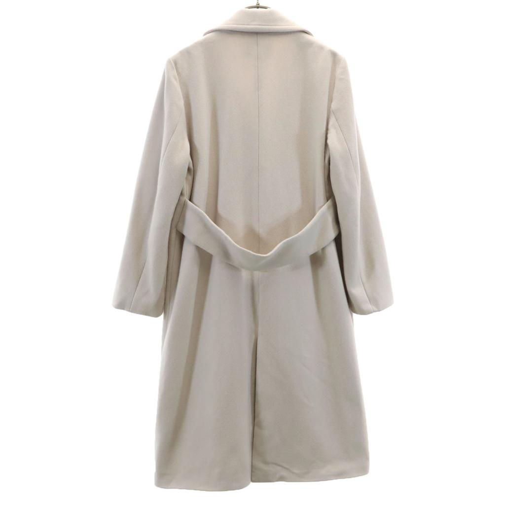PUBLIC TOKYO Made in Japan Woll-Doppelmantel Lang 1 Grau Damen Gebraucht