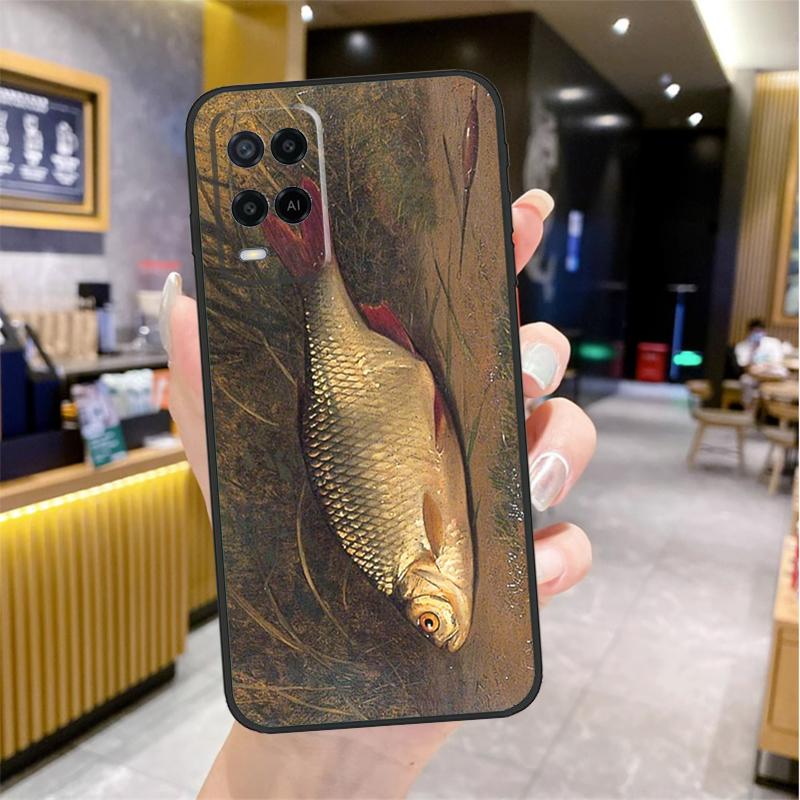 Chub Carp Fish Case For Oppo A5 Pro A15 A17 A57 A77 A60 A80 A40 A18 A38 A58 A78 A98 A96 A76 A16 A94 A74 A54