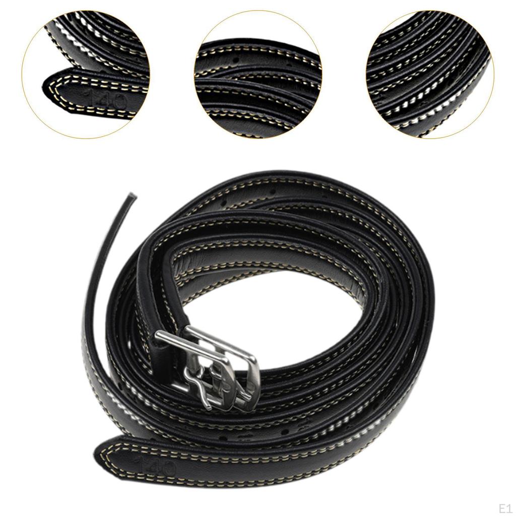 2 kusy anglických třmenů jezdecké vybavení s přezkami z nerezové oceli