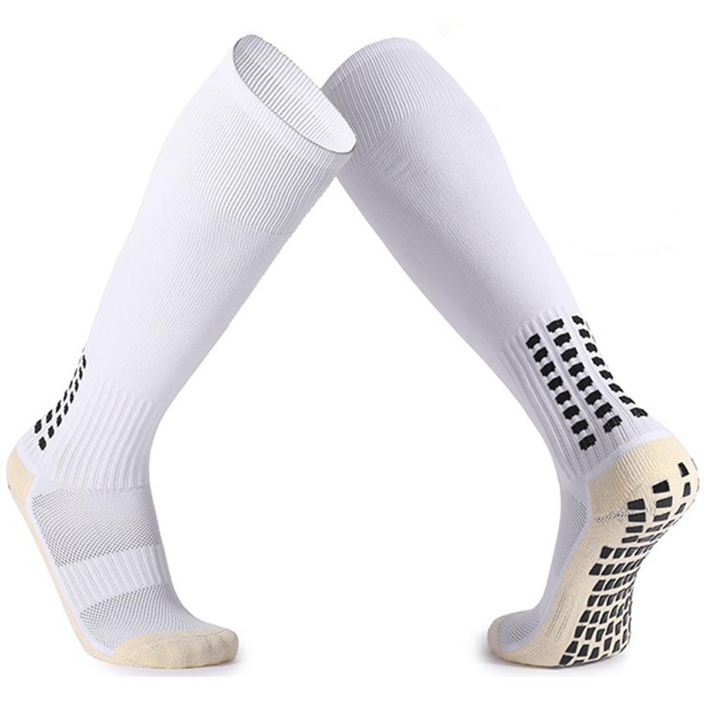 Mens Football Socks with Long Sleeves for Professional Competition Training Thickened Wear-resistant Adhesive Anti Slip Active