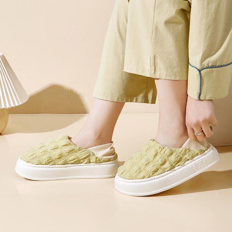 Summer Spring and Autumn Thin Breathable Anti-skid Thick Bottom Bag and Slippers