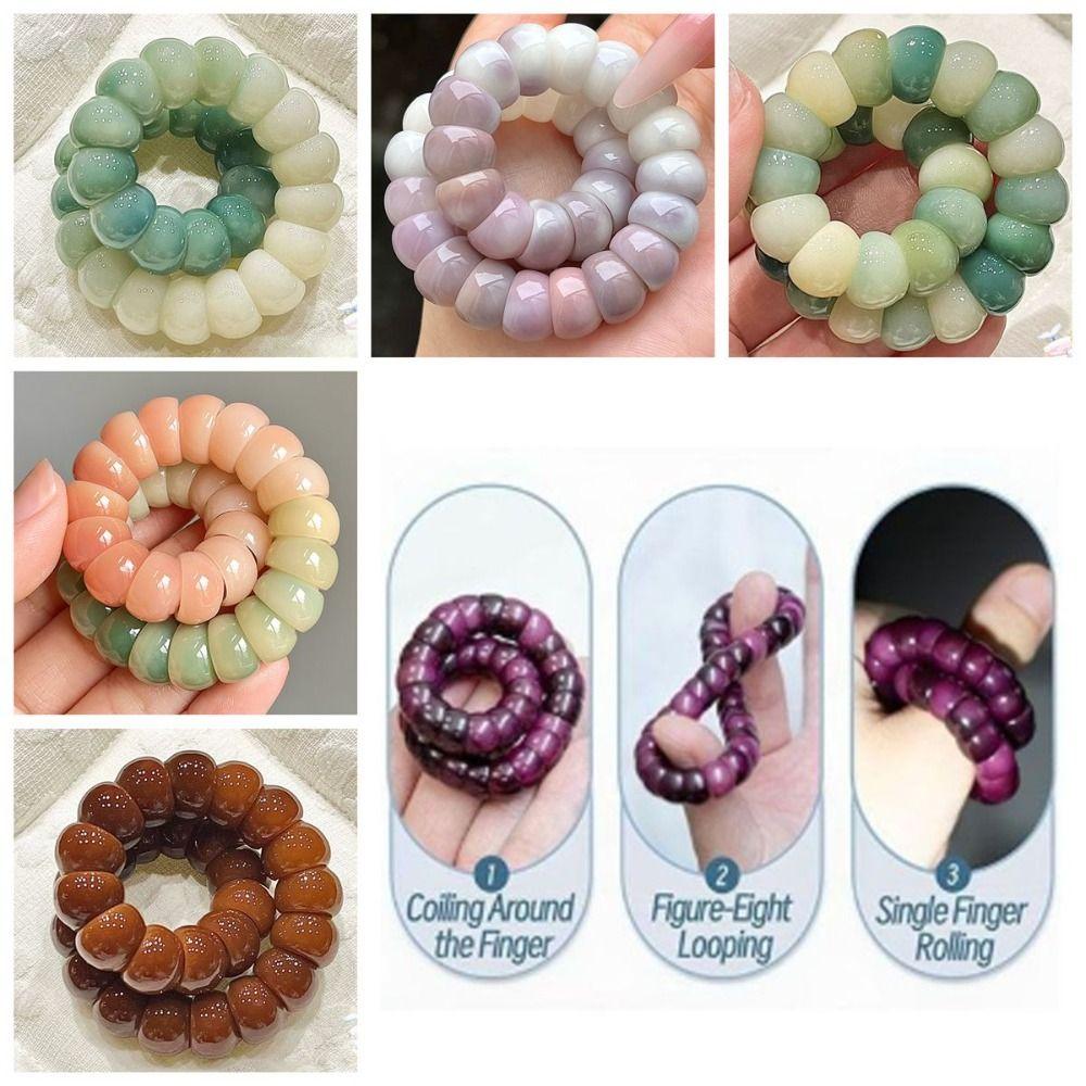 Protection Bodhi Beaded Bracelets Lucky Bangle New Pork Intestine Bracelet