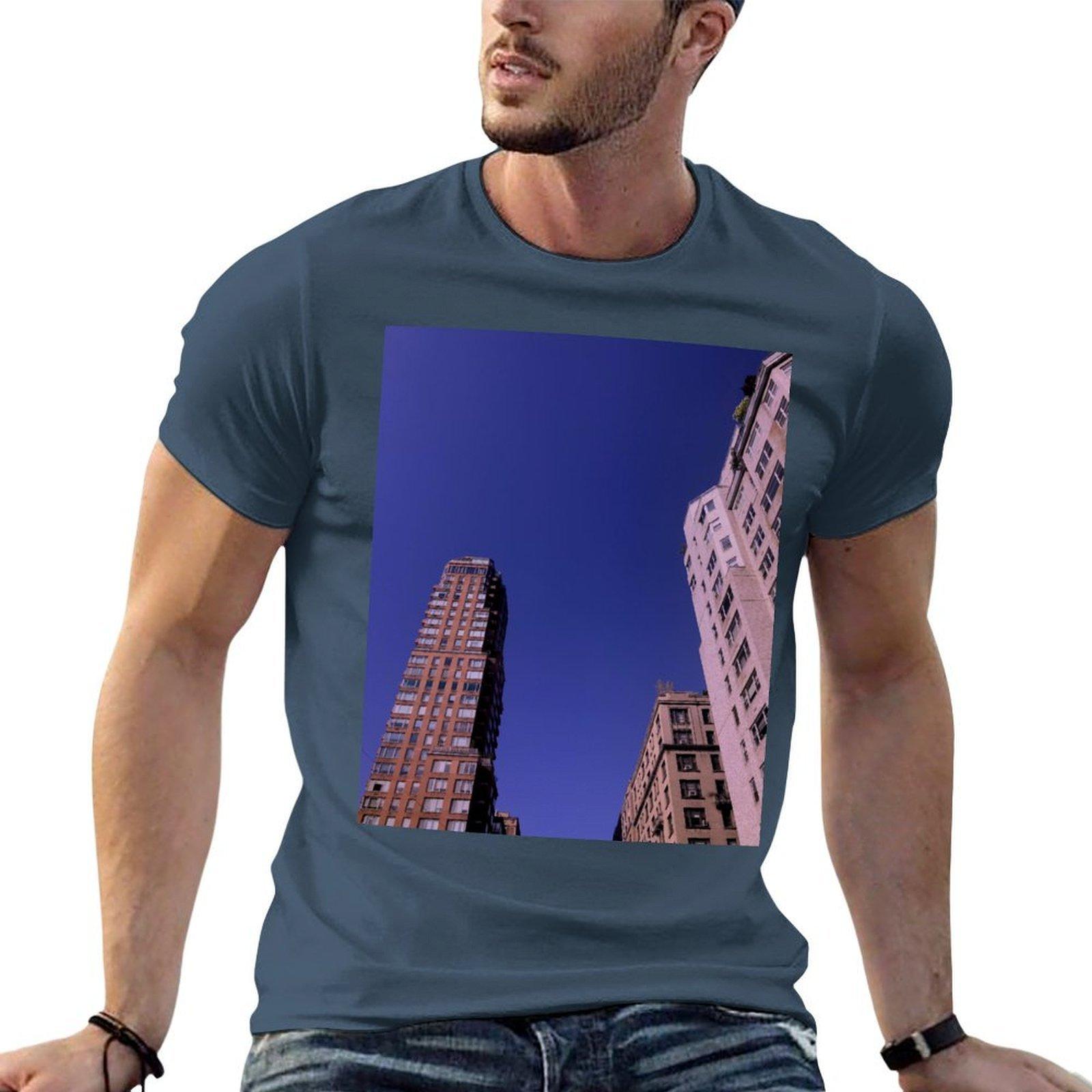 Skyscrapers In The Upper East Side Ny Tshirt Unisex T Shirt Heavy Cotton T Shirts Cotton 100 Tshirt S