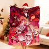 Energetic Cartoon H Hazbin H HoteL S Blanket Soft Throw Blanket for Home Bedroom Bed Sofa Picnic Travel Office Rest Blanket Gift