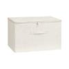 Cotton Linen Foldable Storage Bin With Waterproof Fabric For Bedroom Organization