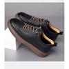 Fashion Luxury Leather Hollow Thick Soled Men's Sneakers Designer Soft Soled Lightweight Board Shoes Male Fashion Casual Man Dress Shoes