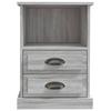 Nightstand Gray Sonoma 43x36x60 Cm