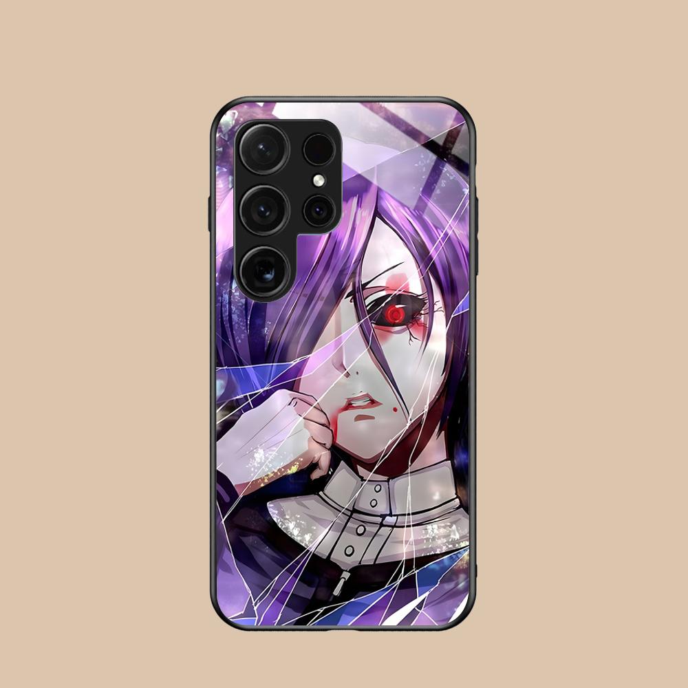 Tokyo Ghoul Touka Kirishima Phone Case for Samsung Galaxy A56 55 54 53 52 51 36 35 34 23 16 15 5G Glass Cover Luxury Cellphones